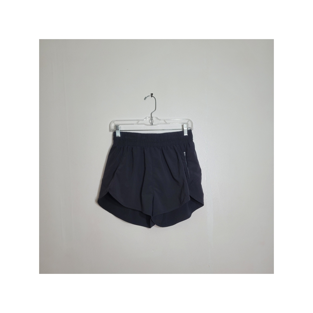 Blooming Jelly Black Women's Athletic Running Shorts Size Medium